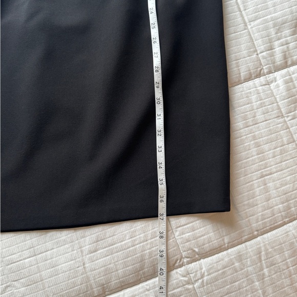 Donna Morgan black dress with gold zipper details - size 2 - Picture 7 of 9